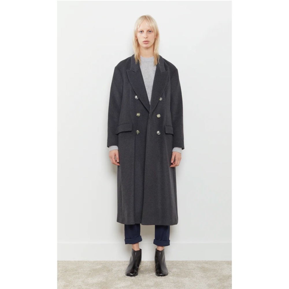 Isabel Marant Double Breasted Wool Coat